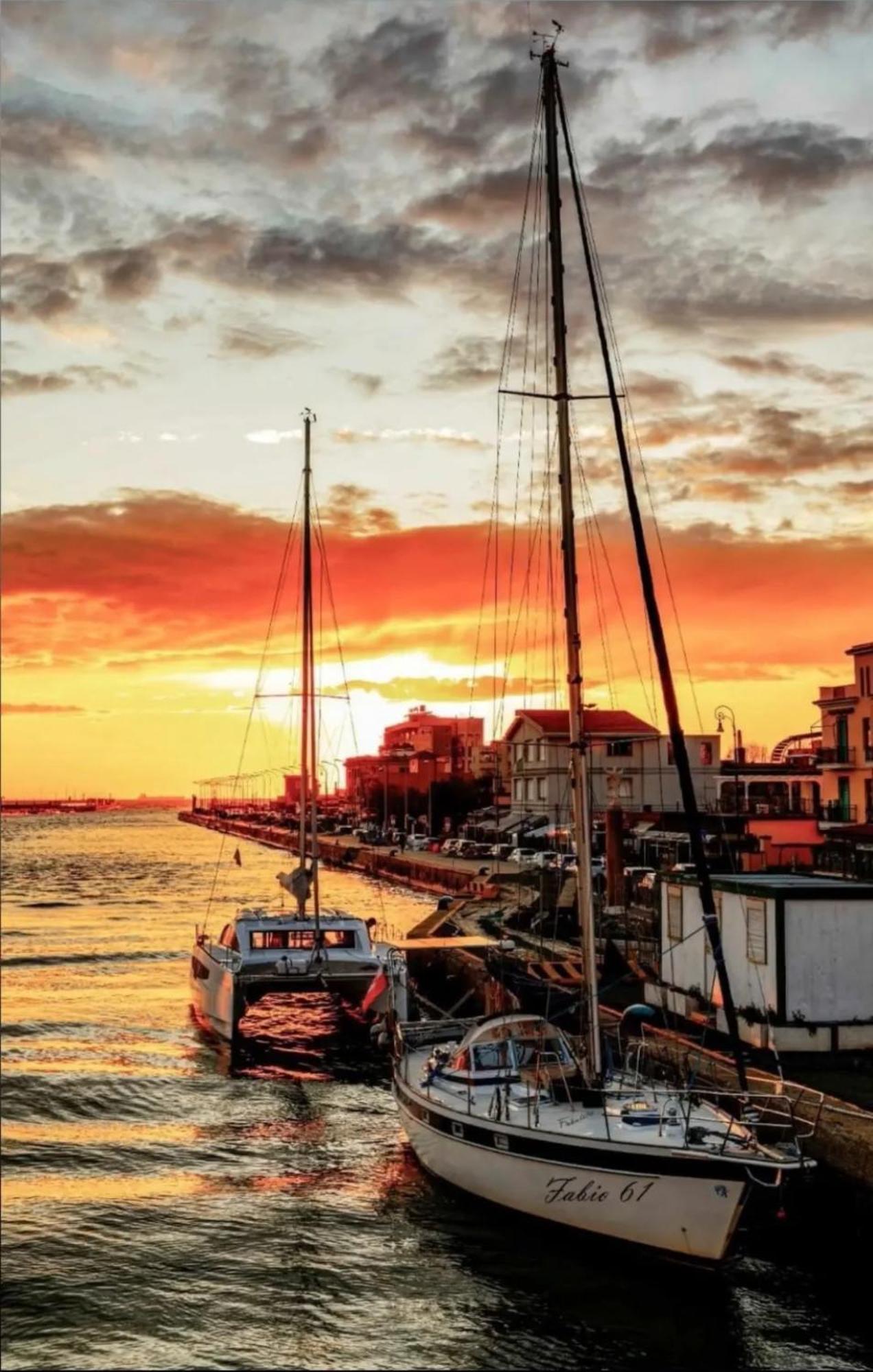 Vila Vista Mare Fiumicino Exteriér fotografie